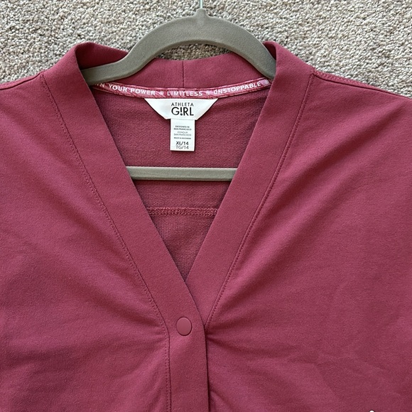 Athleta Girl RetroChill Oversized Cardigan - XL 14 - Picture 2 of 5